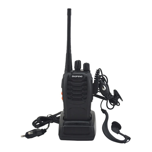 2pcs/lot BAOFENG BF-888S Walkie Talkie – UHF 16CH Portable Two-Way Radio