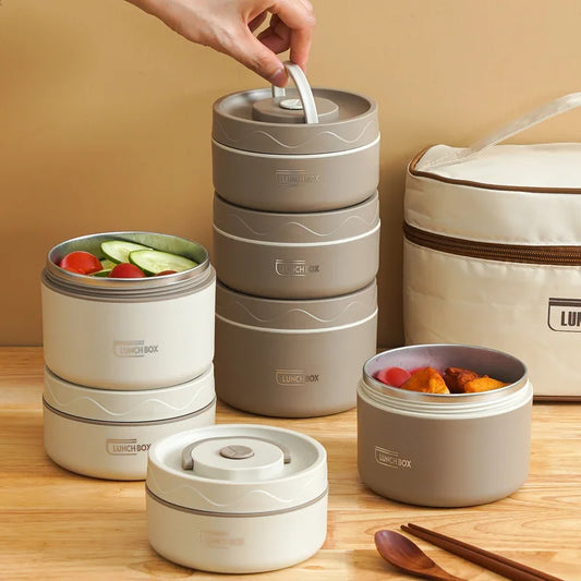 Microwavable Portable Insulated Food Container – Hot & Fresh Meals On-the-Go