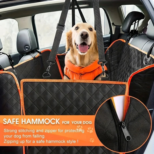 Ideal Car Seat Cover – Waterproof & Scratch-Resistant Dog Hammock for Ultimate Protection
