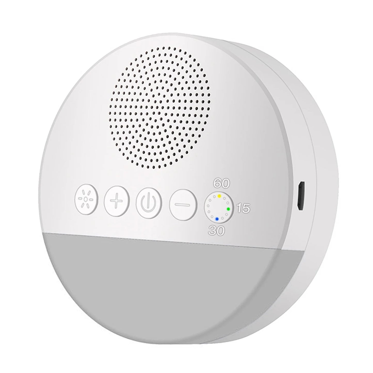 Baby White Noise Machine – USB Rechargeable Sleep Sound Player with Night Light