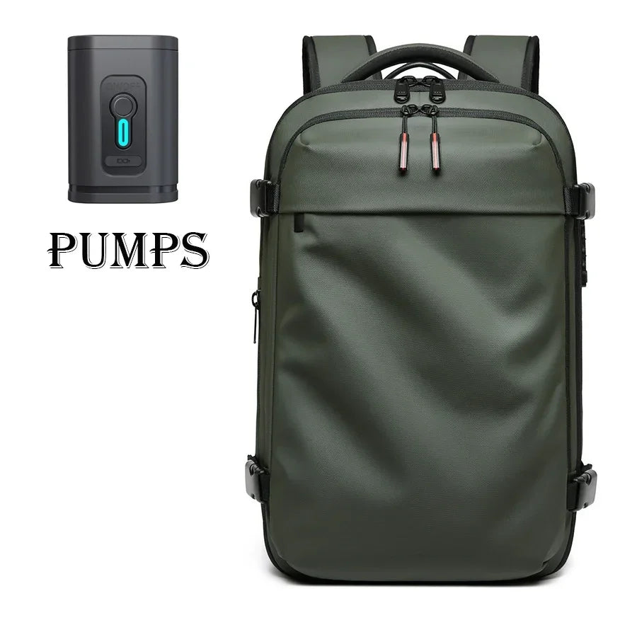Men’s Travel Backpack – 17” Laptop Backpack with Vacuum Compression & Large Capacity