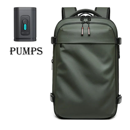 Men’s Travel Backpack – 17” Laptop Backpack with Vacuum Compression & Large Capacity