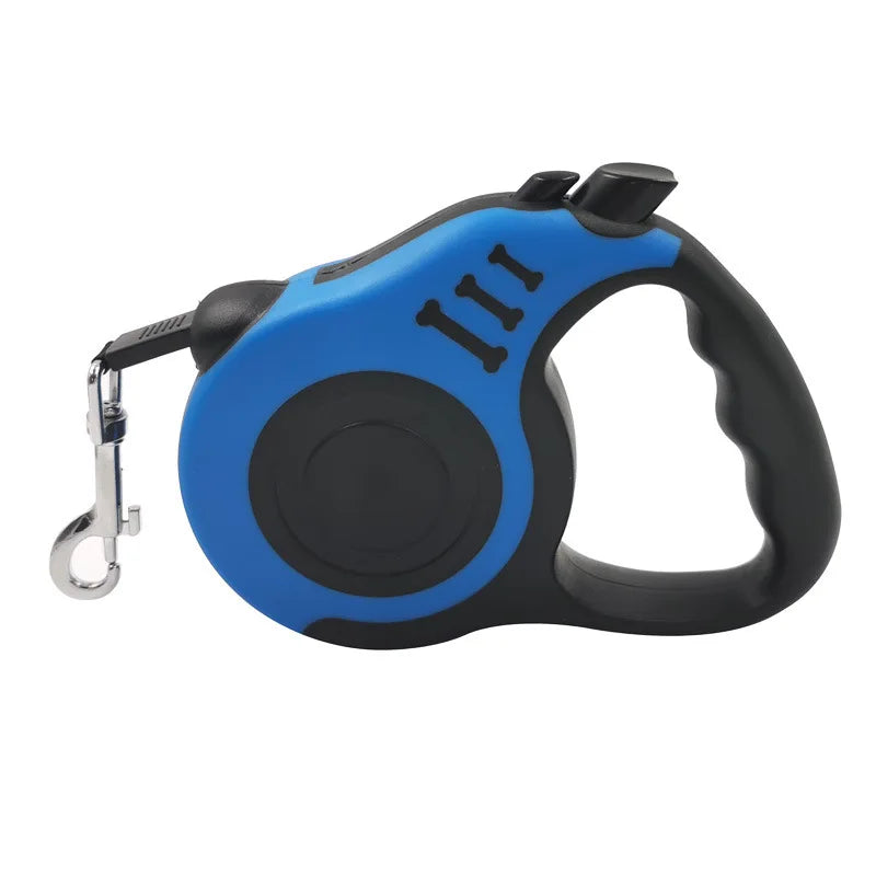 3/5 Meters Retractable Dog Leash – Automatic Flexible Traction Rope for Small, Medium, and Large Dogs