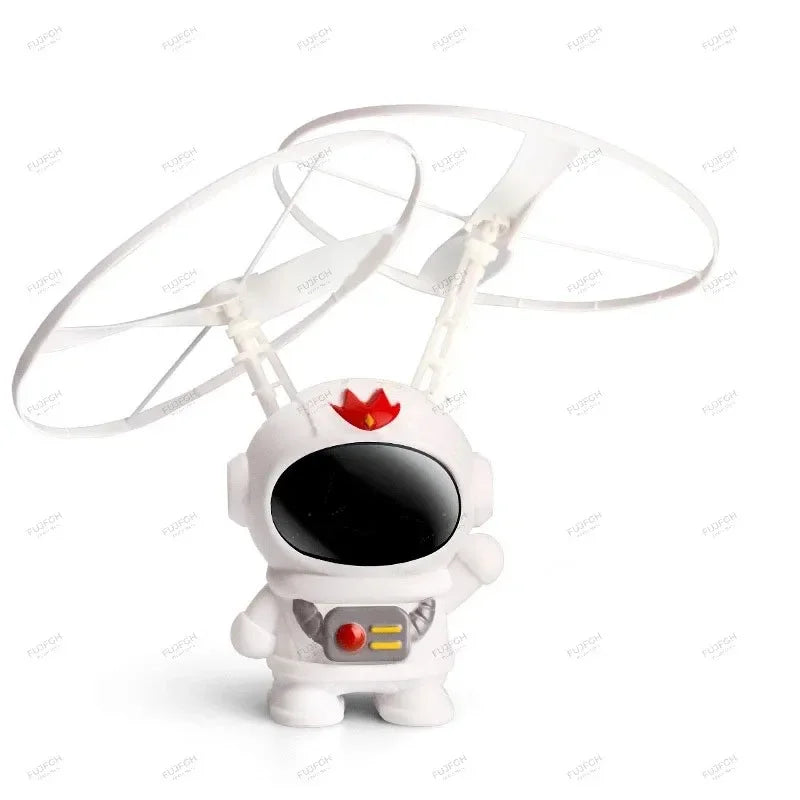 Levitating Luminous Flying Robot Astronaut Toy – Interactive Hand-Controlled Drone