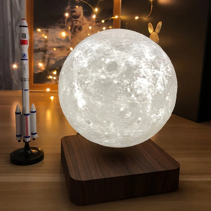 Magnetic Floating Rotating Moon Lamp – A Touch of Magic for Your Space