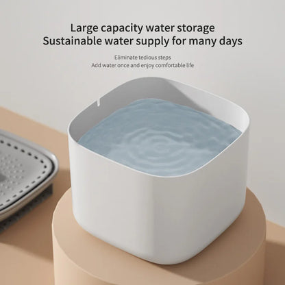 3L Automatic Cat Water Fountain – Silent, Filtered, and USB-Powered