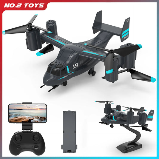 Remote Control Helicopter Drone – Dual Mode Fighter UAV for Kids & Adults