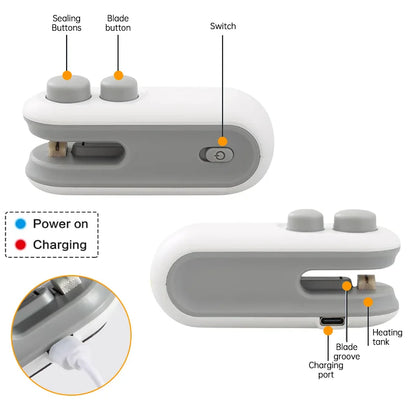Electric Mini Heat Bag Sealing Machine – Effortless Packaging & Sealing
