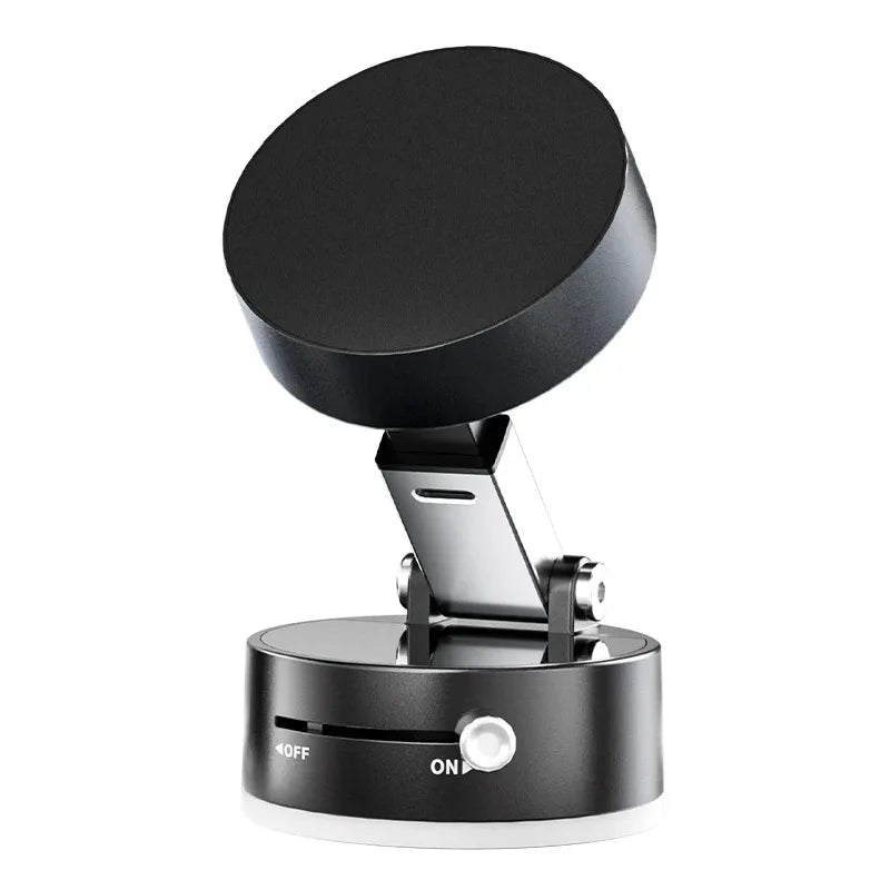 Vacuum Magnetic Suction Cup Folding Swivel Stand – Secure & Versatile Mobile Phone Holder