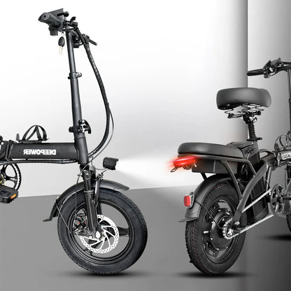 600W Folding Electric Bike – Power, Speed & Portability for Every Ride