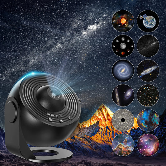 13-in-1 Galaxy Ultral Star Projector – HD LED Night Light for Kids & Adults