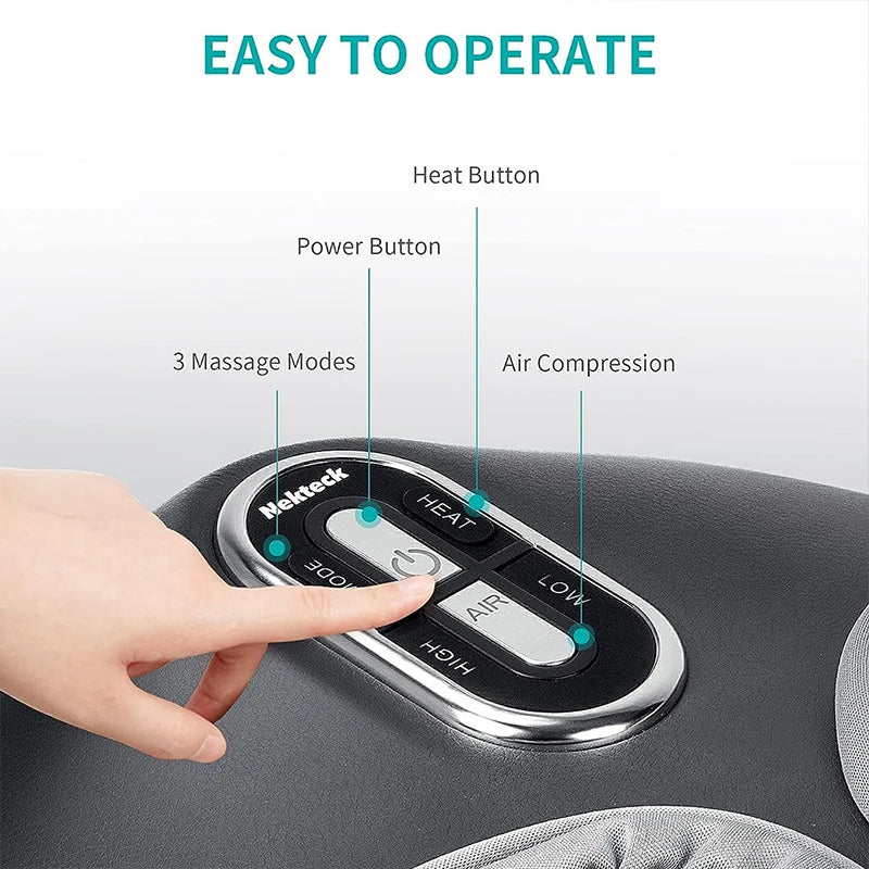 Nekteck Foot Massager – Ultimate Shiatsu Massage & Heating Therapy