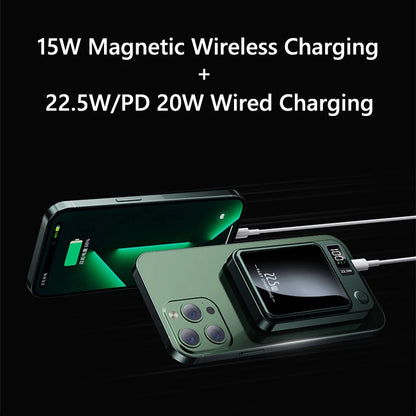 Magnetic Power Bank 20000mAh – Fast Charging on the Go