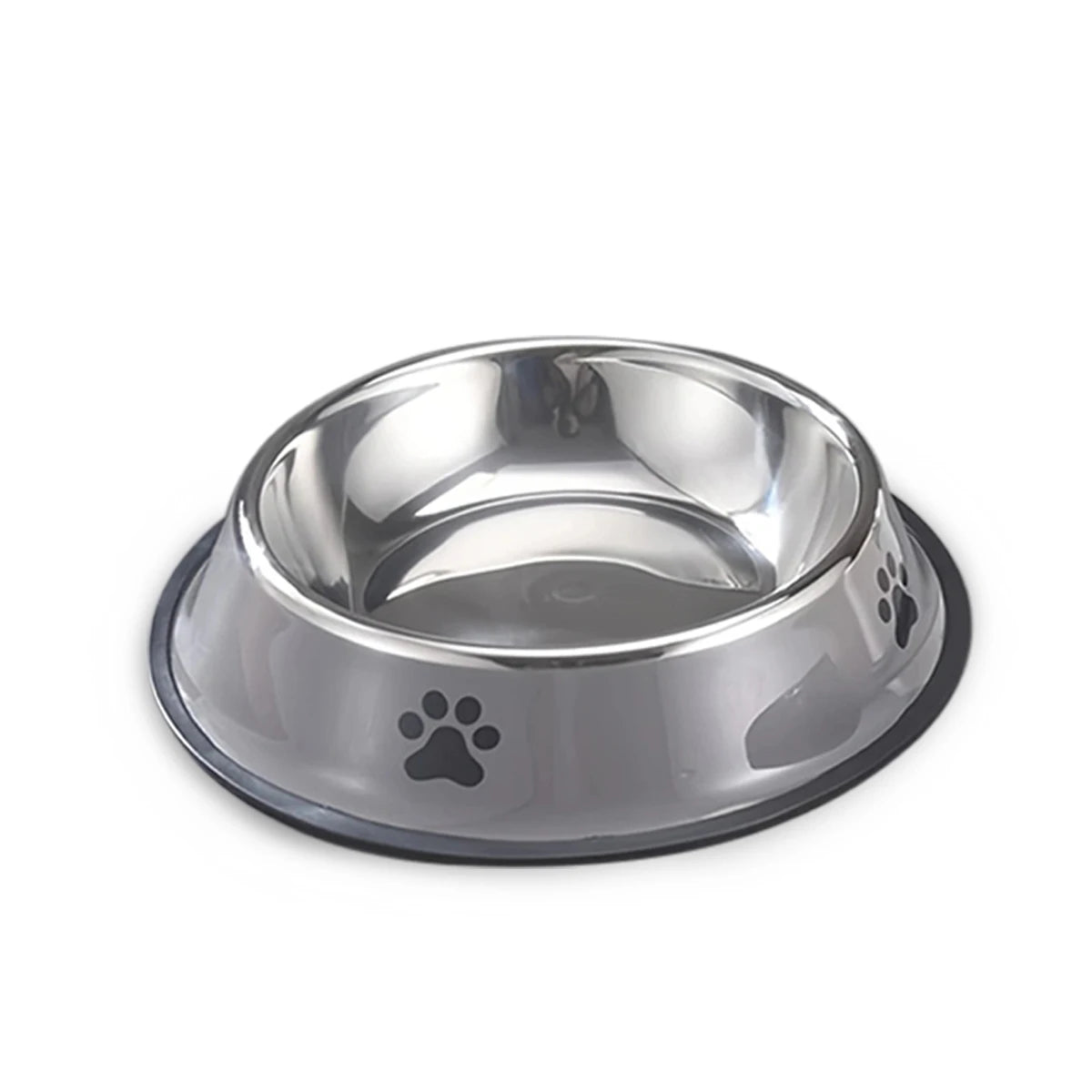 1PC Stainless Steel Pet Bowl – Anti-Fall Food Bowl for Dogs & Cats