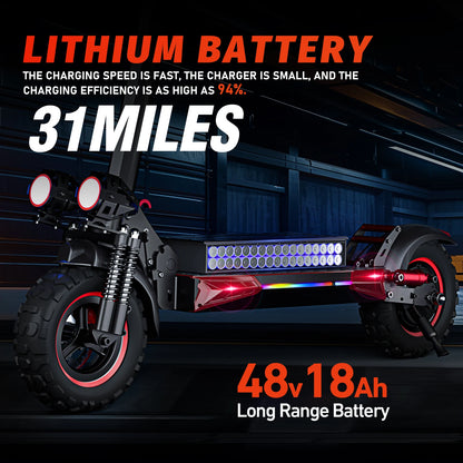 E-Scooter J11MAX – Powerful, Foldable, and Waterproof Electric Scooter