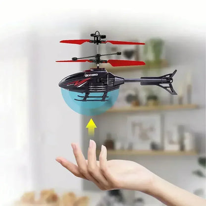 Mini RC Drone – Induction Hovering, Rechargeable & Fall-Resistant Toy