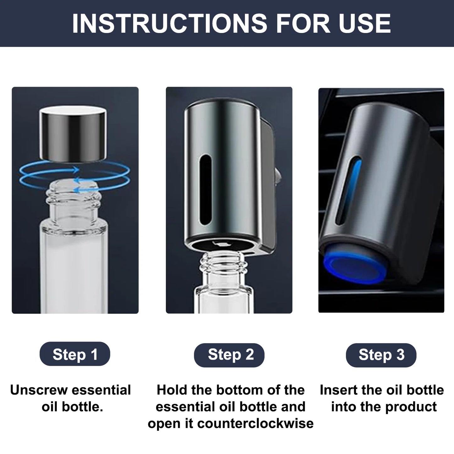 Smart Car Air Freshener Diffuser – Elevate Your Driving Experience