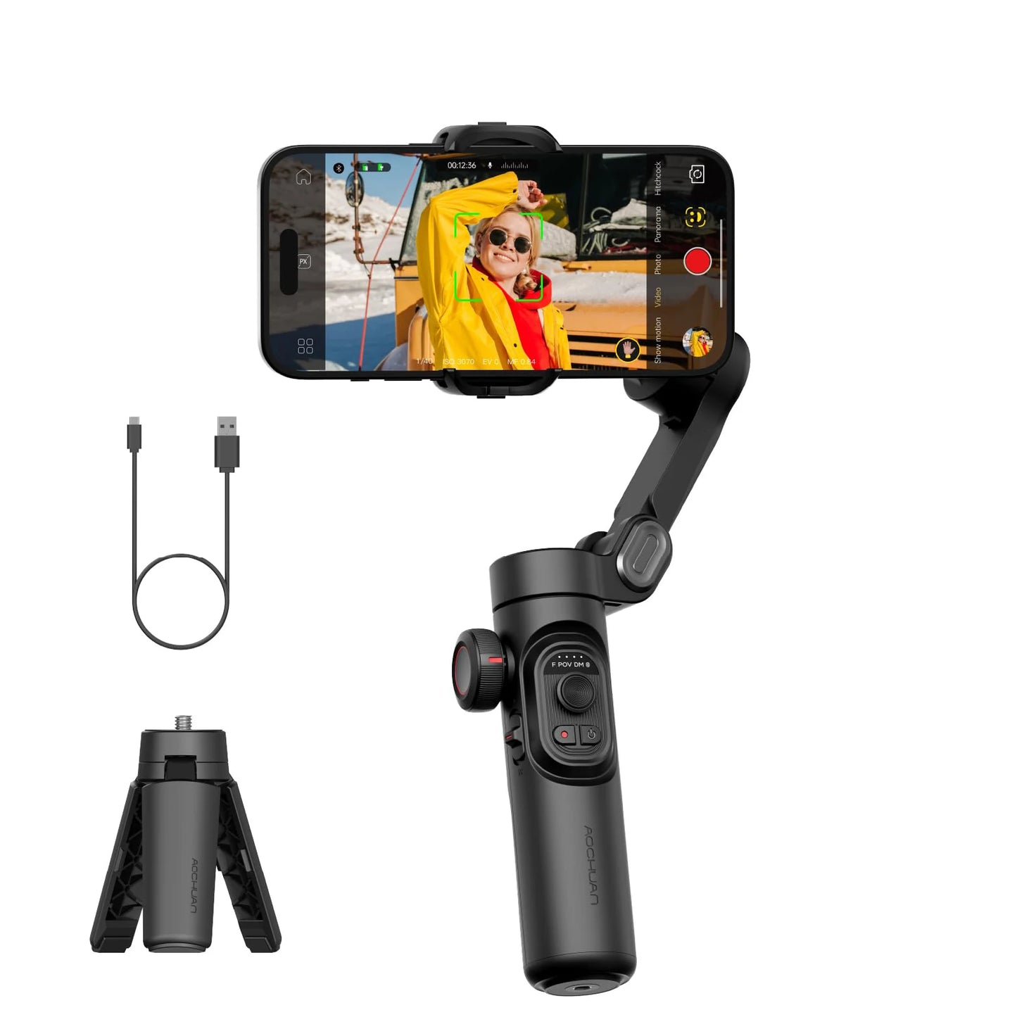 AOCHUAN Smart XE 3-Axis Handheld Gimbal – Elevate Your Content Creation