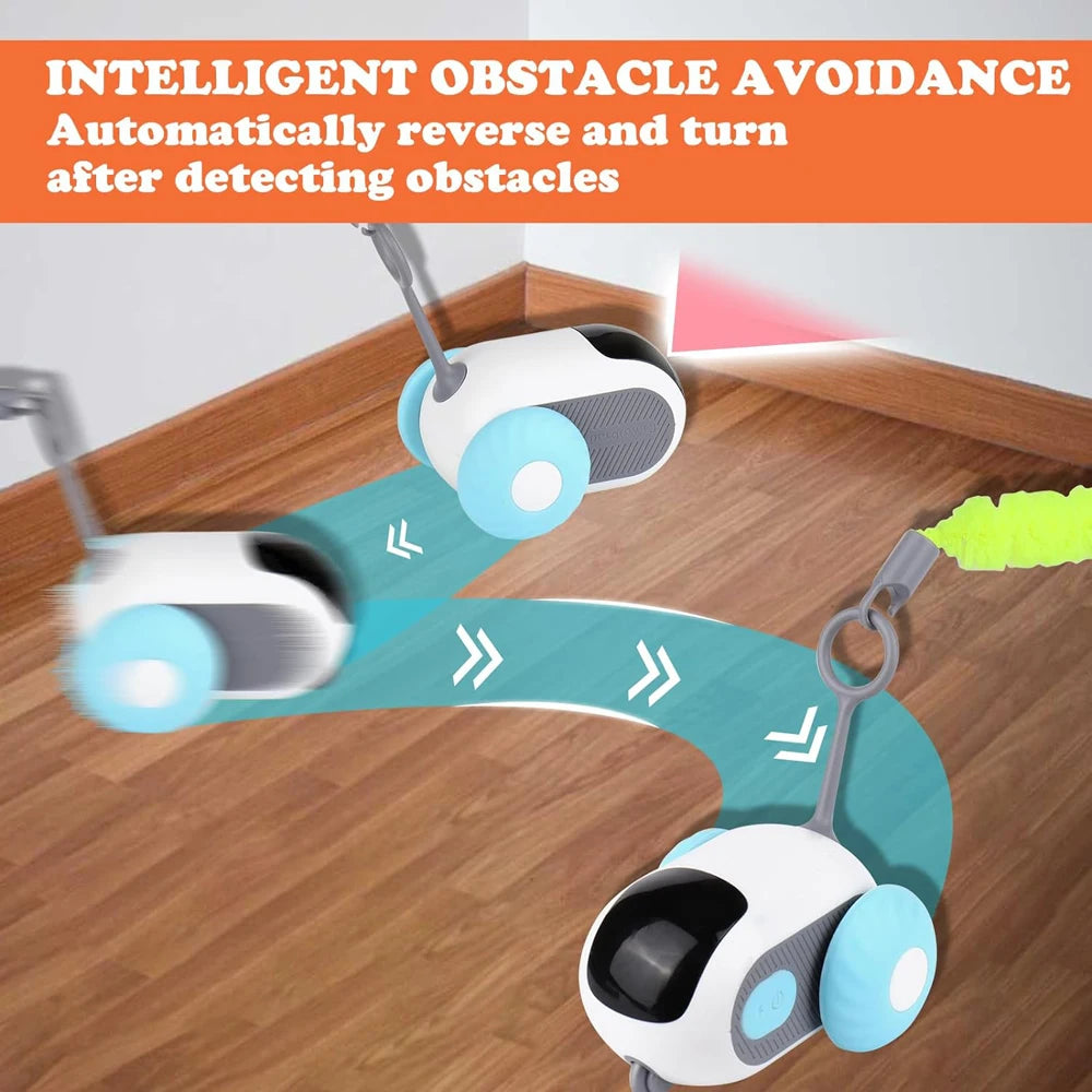 Smart Cat Toy – 2 Modes Automatic & Remote Controlled Toy Car for Cats & Dogs