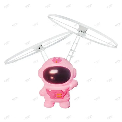 Levitating Luminous Flying Robot Astronaut Toy – Interactive Hand-Controlled Drone