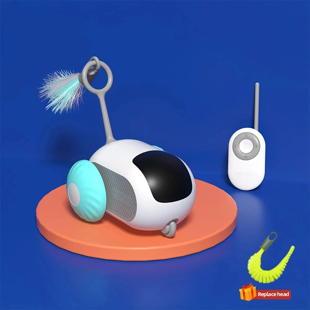 Smart Cat Toy – 2 Modes Automatic & Remote Controlled Toy Car for Cats & Dogs