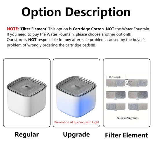 3L Automatic Cat Water Fountain – Silent, Filtered, and USB-Powered