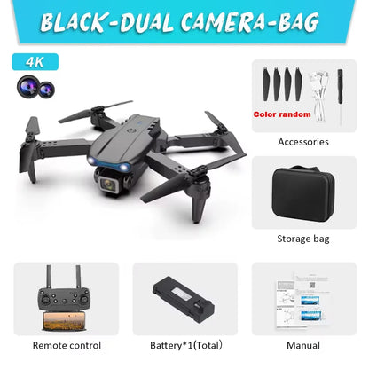 E99 Pro Drone – 6K HD Camera Quadcopter with Altitude Hold & Remote Control