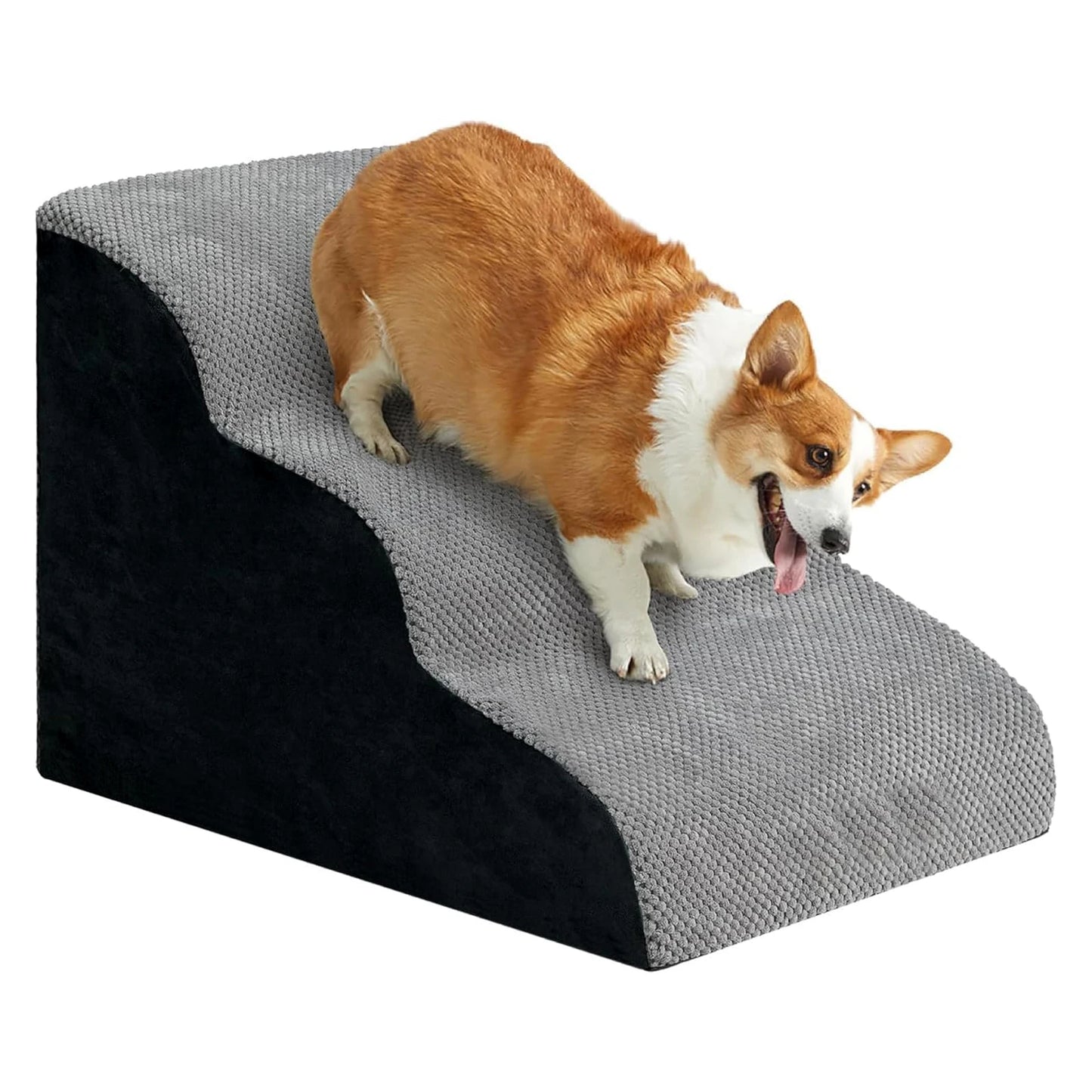 Non-Slip Pet Steps for Dogs & Cats – Removable & Washable Dog Training Stairs