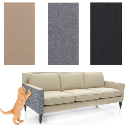 Anti-Cat Scratch Mat – Trimmable Self-Adhesive Carpet for Furniture & Sofa Protection