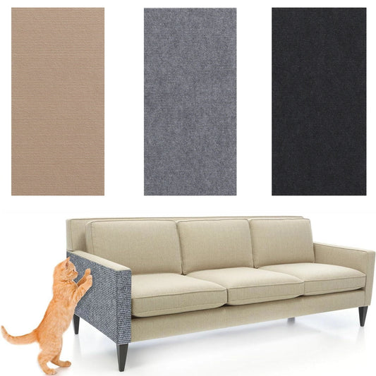 Anti-Cat Scratch Mat – Trimmable Self-Adhesive Carpet for Furniture & Sofa Protection