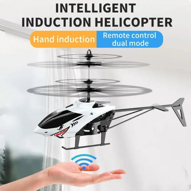 Mini RC Drone – Induction Hovering, Rechargeable & Fall-Resistant Toy
