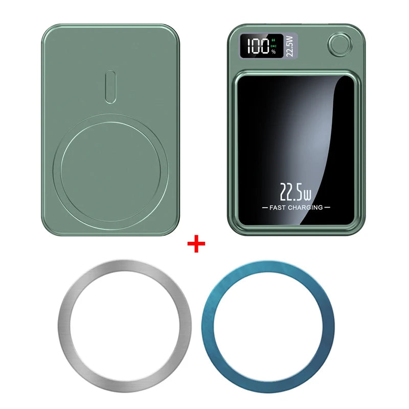 Magnetic Power Bank 20000mAh – Fast Charging on the Go