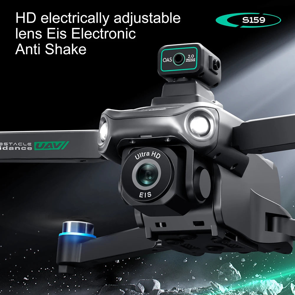 S159 GPS Drone – 8K HD Camera FPV Quadcopter with Obstacle Avoidance & 5G Image Transfer