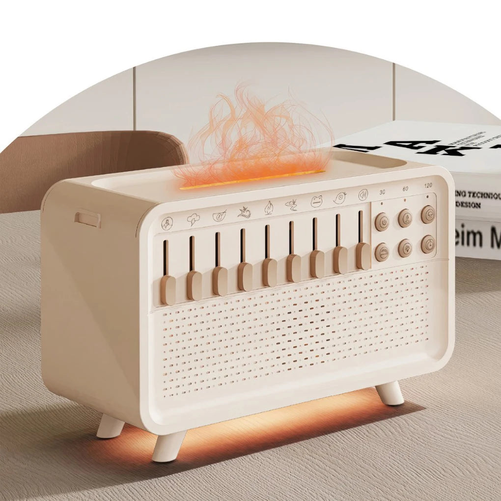 Portable White Noise Bluetooth Speaker – Nature Sound Sleep Aid with MP3 Music Player