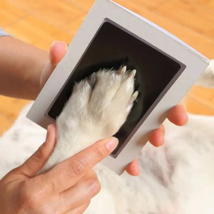 Paw Print Clean Touch Ink Pad – Dog & Cat Pet Owner Keepsake Kit