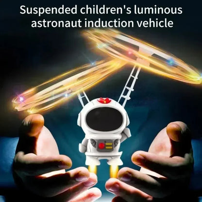 Levitating Luminous Flying Robot Astronaut Toy – Interactive Hand-Controlled Drone