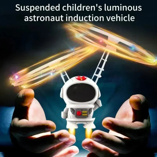 Levitating Luminous Flying Robot Astronaut Toy – Interactive Hand-Controlled Drone