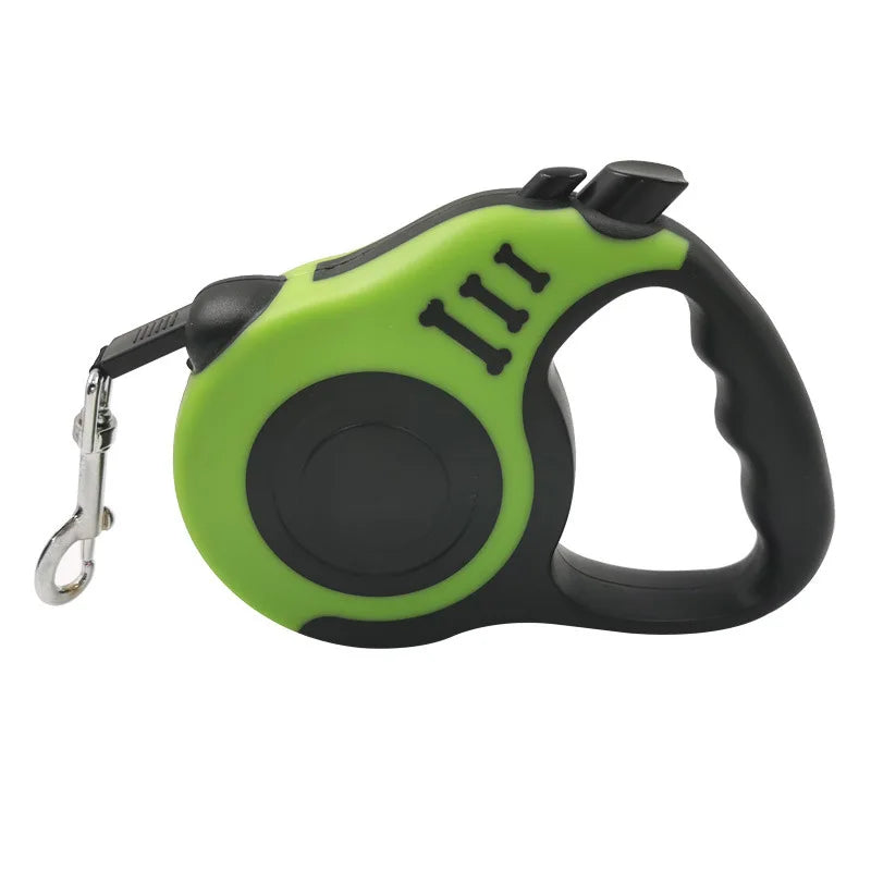 3/5 Meters Retractable Dog Leash – Automatic Flexible Traction Rope for Small, Medium, and Large Dogs