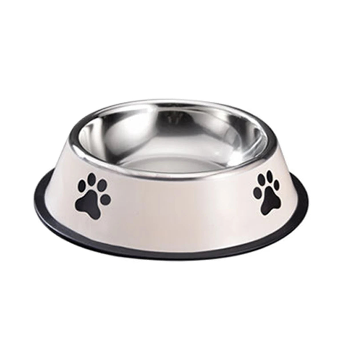 1PC Stainless Steel Pet Bowl – Anti-Fall Food Bowl for Dogs & Cats