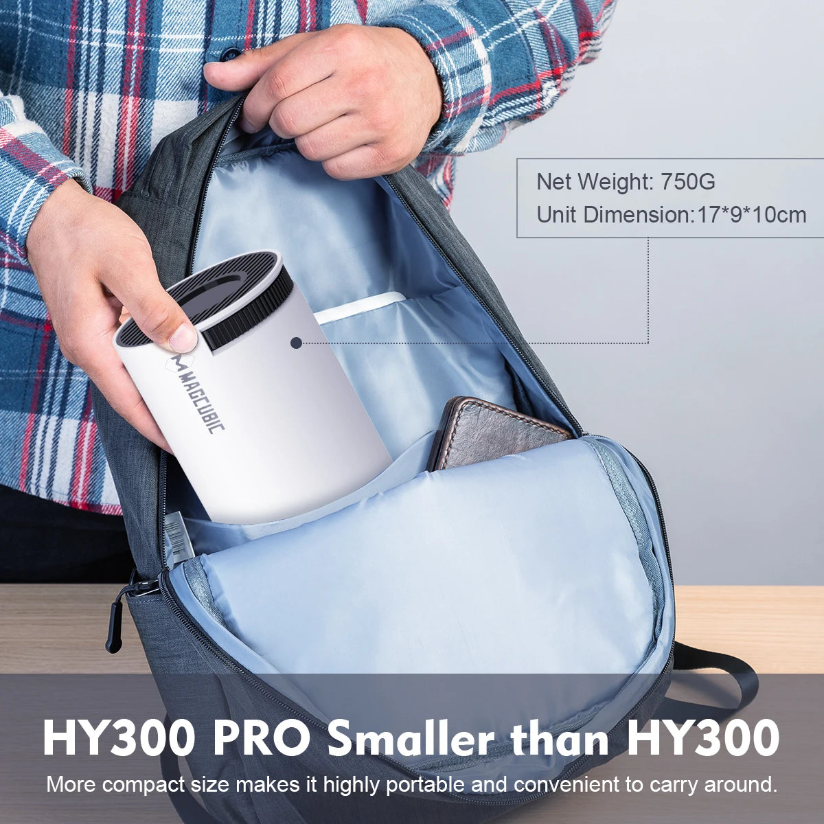 Magcubic Projector HY300 Pro – 4K Android 11 Home Cinema Projector