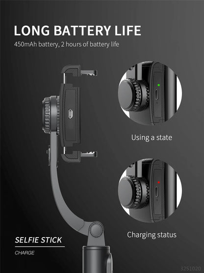 FGCLSY 2024 Gimbal Stabilizer Selfie Stick – Your Ultimate Mobile Photography Companion