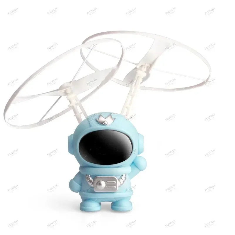 Levitating Luminous Flying Robot Astronaut Toy – Interactive Hand-Controlled Drone