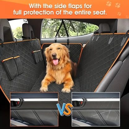 Ideal Car Seat Cover – Waterproof & Scratch-Resistant Dog Hammock for Ultimate Protection