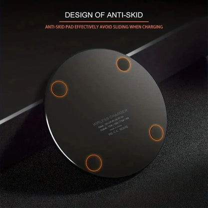 30W Wireless Charger – Fast Charging for iPhone, Samsung, Xiaomi, Huawei & More