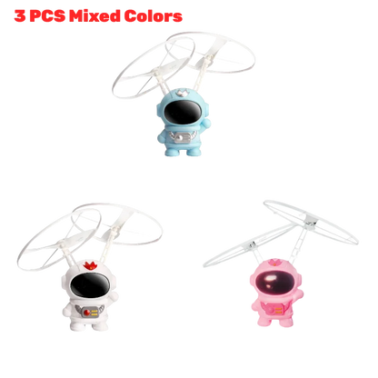 Levitating Luminous Flying Robot Astronaut Toy – Interactive Hand-Controlled Drone