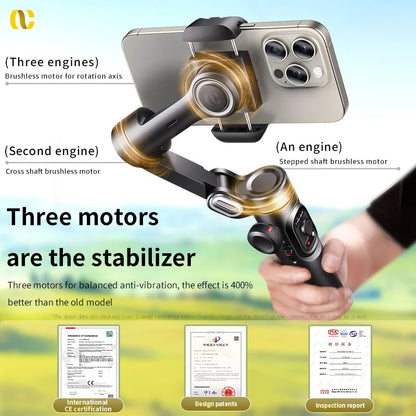 AOCHUAN Smart XE 3-Axis Handheld Gimbal – Elevate Your Content Creation
