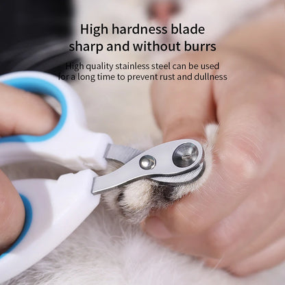Professional Cat Nail Clippers – Stainless Steel Pet Nail Grooming Clippers for Cats & Dogs