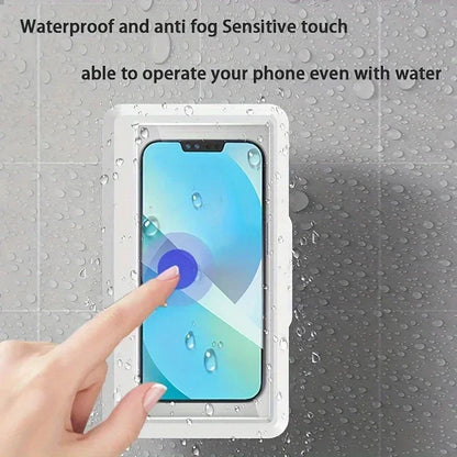 Universal Waterproof Anti-Fog Mobile Phone Case – Perfect for Shower & Bathroom Use