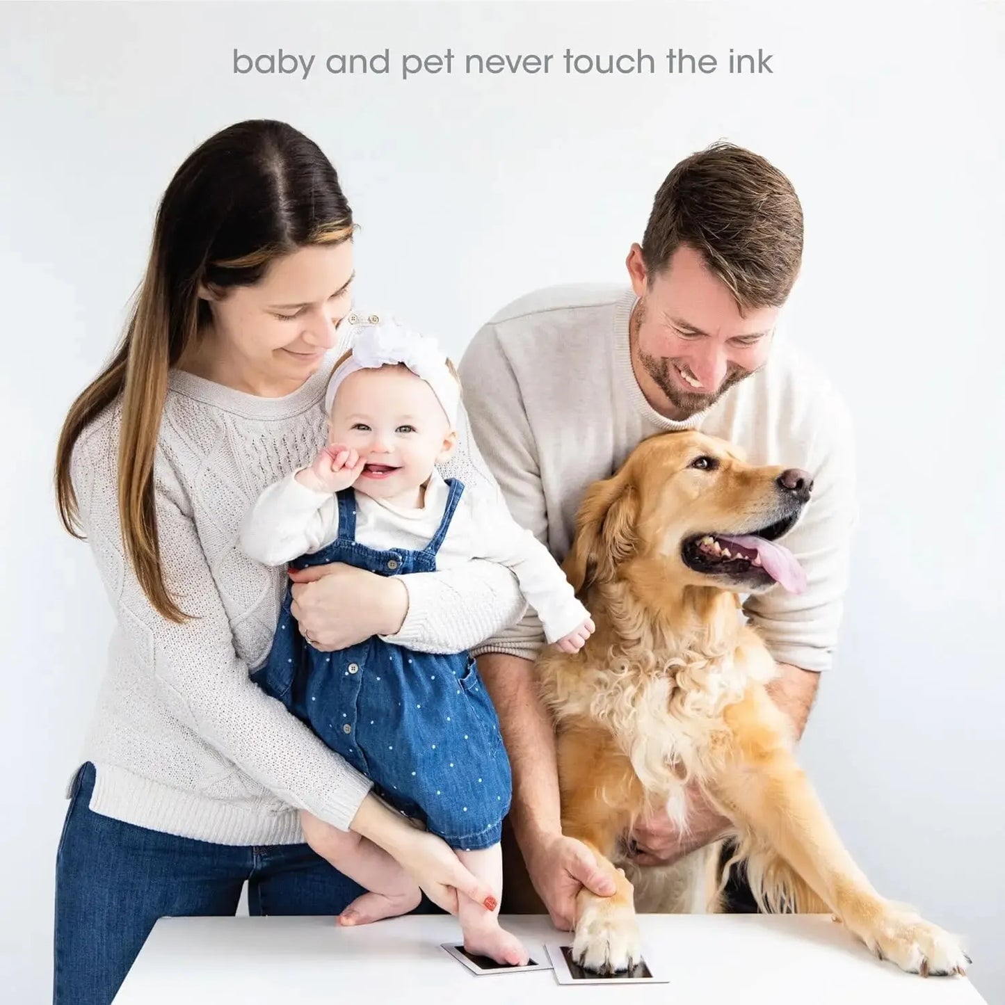 Paw Print Clean Touch Ink Pad – Dog & Cat Pet Owner Keepsake Kit