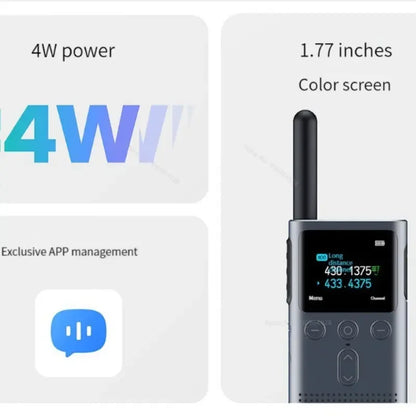 XIAOMI Walkie Talkie 2S – Long-Range, Dual-Mode Communication for Outdoor Adventures